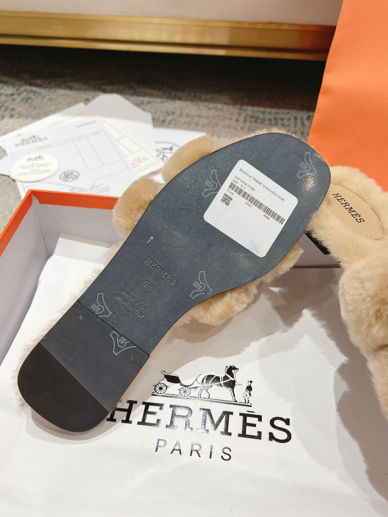 Hermes Slippers